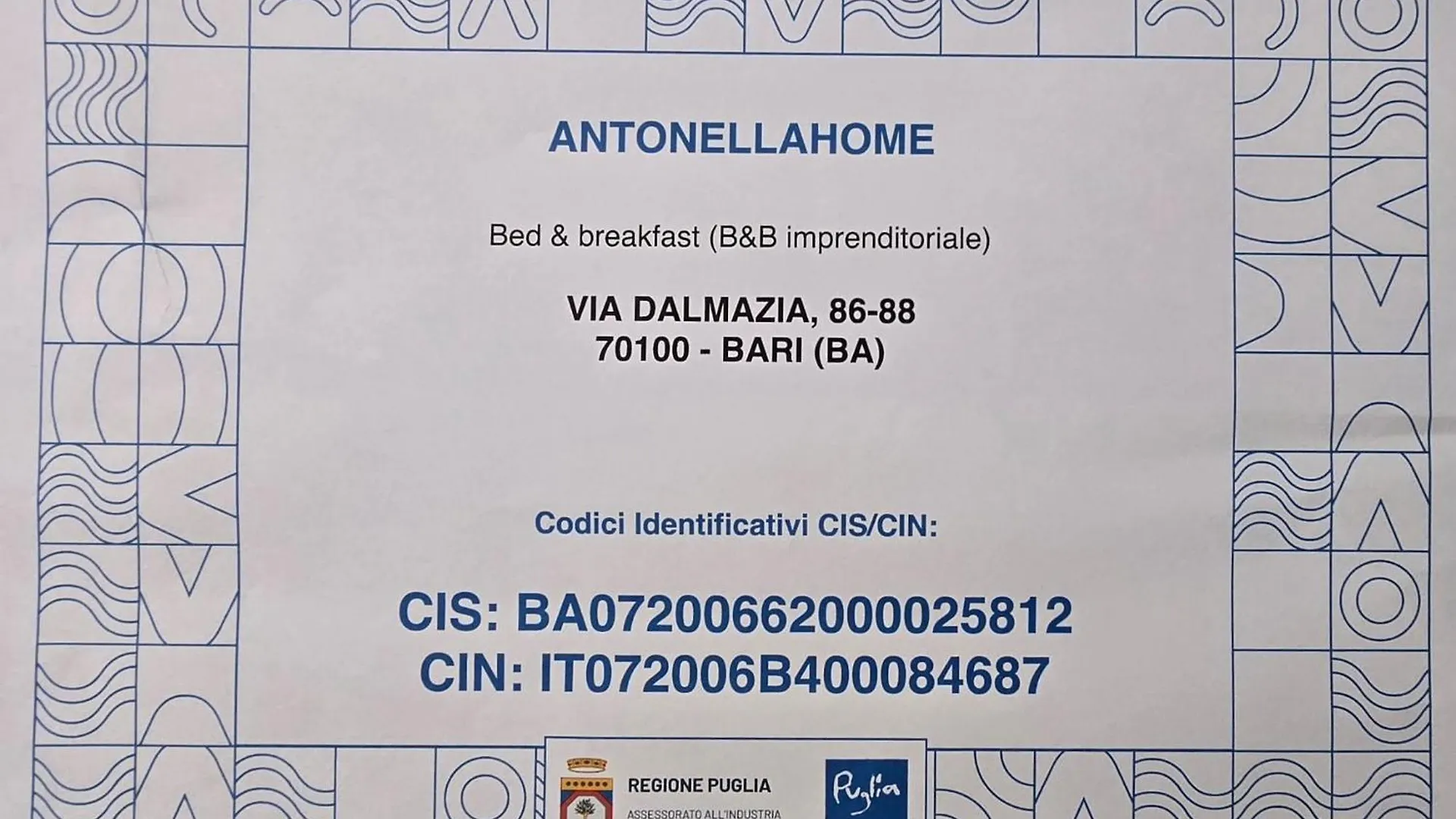 Antonella Home B&B Bari 0*,